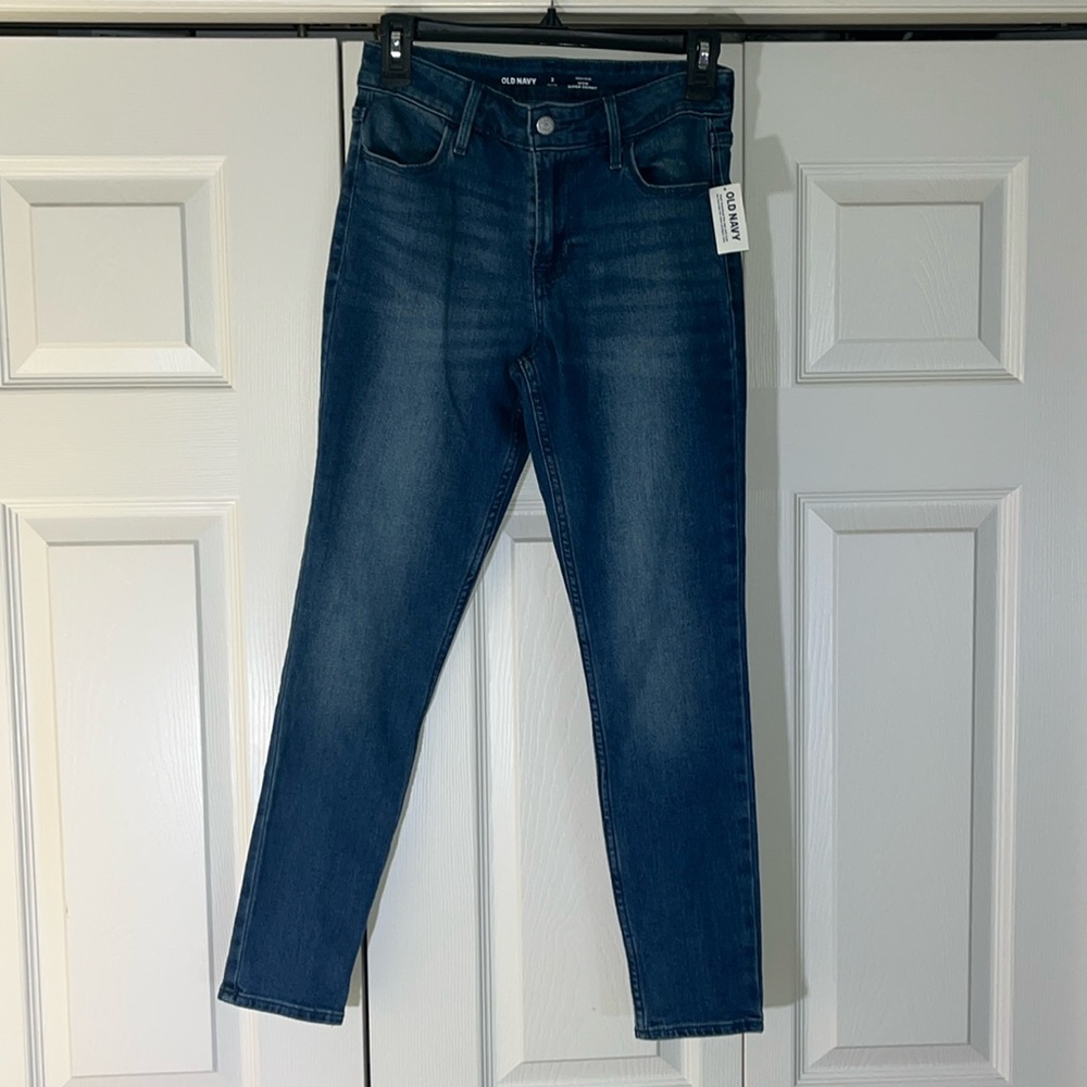 BRAND NEW Old Navy High Rise Wow Super Skinny Jeans